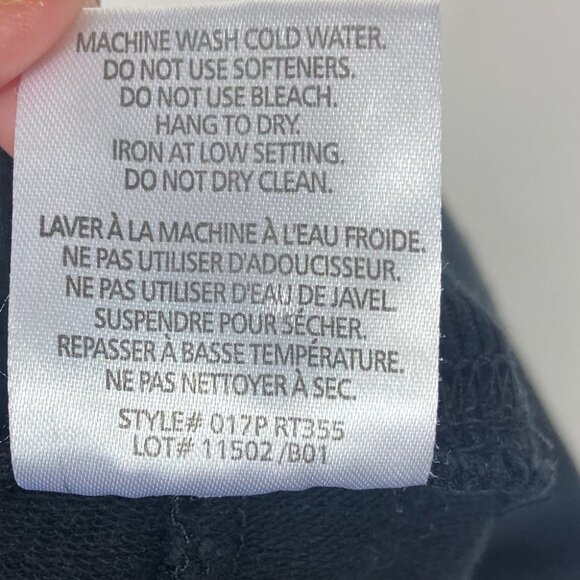 Roots Active Black Wide Leg Pants Medium Track Pants Sweatpant High Rise Legging - Picture 7 of 15